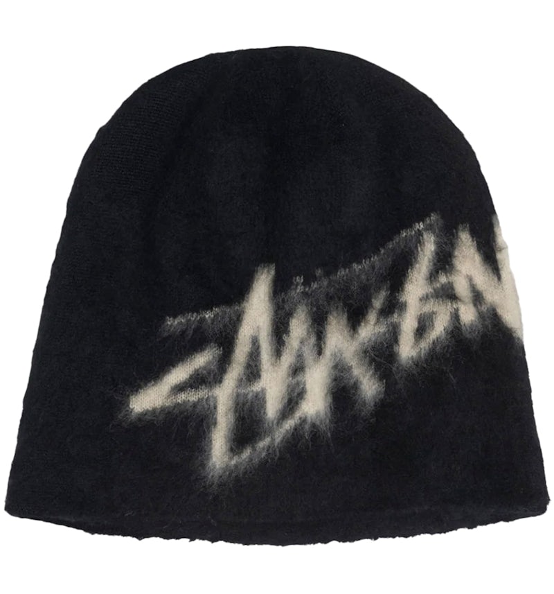 Stussy Brushed Out Stock Skullcap Black Men's FW24 US