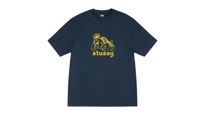 Stussy Bulldog Tee Navy Men's - SS25 - US