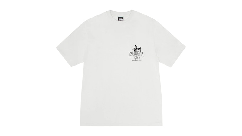 Stussy Cali Grown Pigment Dyed Tee Natural Men's - FW25 - US