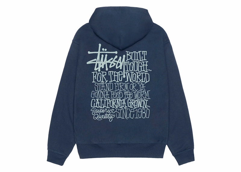 ★Stussy California Grown Hoodie Navy★ Stussy-California-Grown-Hoodie
