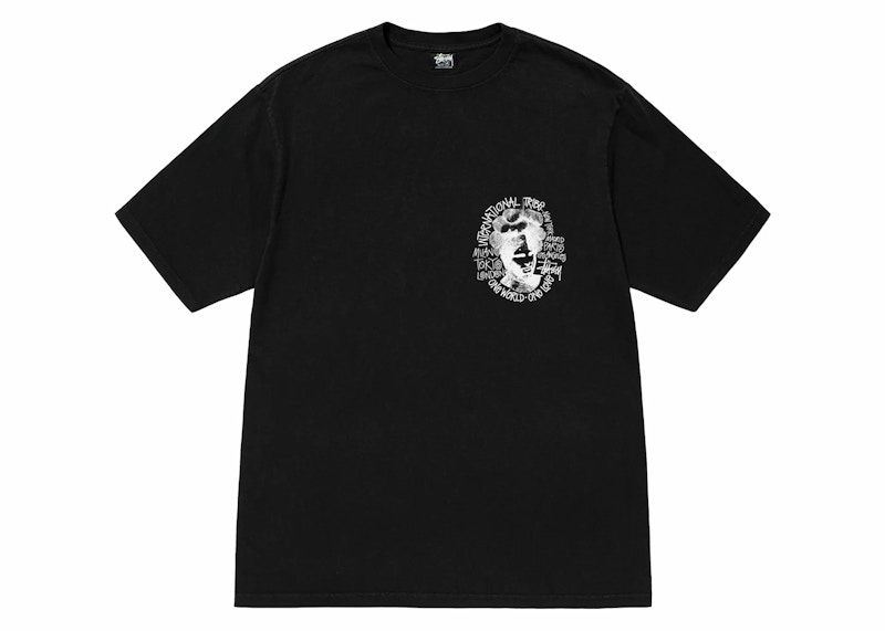 Stussy Camelot Pigment Dyed T-shirt Black Men's - SS24 - GB