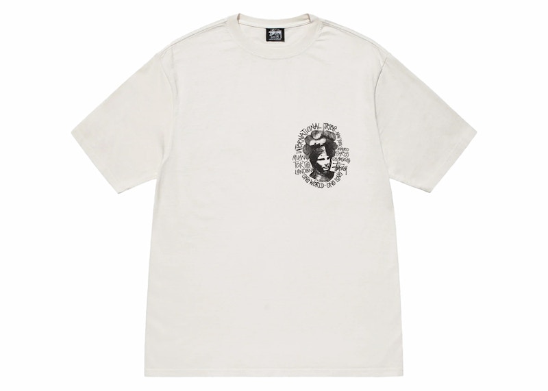 Stussy Camelot Pigment Dyed T-shirt Natural Men's - SS24 - US