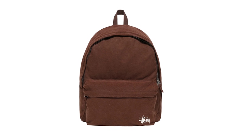 Stussy キャンバス　リュック ☆ Stussy ☆ Canvas Backpack Washed Black (STUSSY/バック