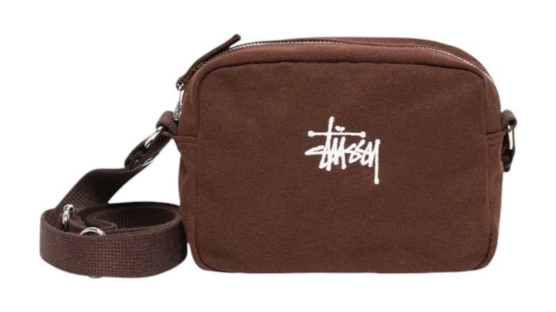 Stussy Canvas Pouch Brown - SS25 - US
