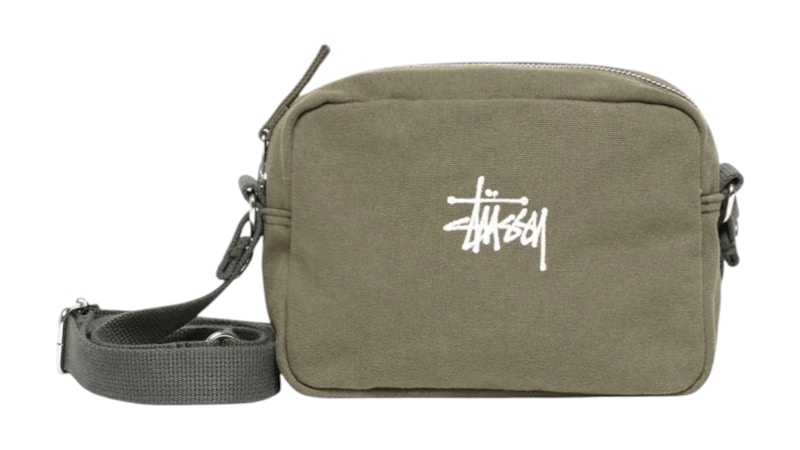 【Stussy】 CANVAS POUCH GREEN Canvas Pouch – Green | Accessories | Stüssy