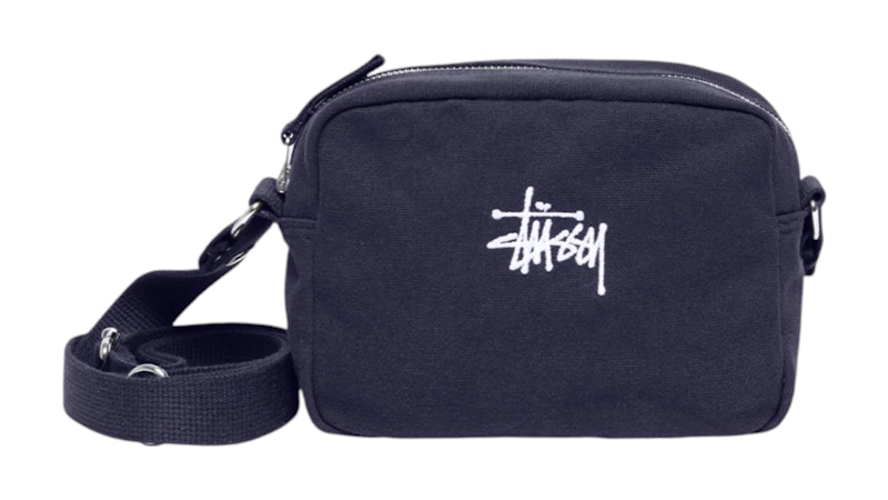 【Stussy】 CANVAS CROSSBODY BAG NAVY Canvas Pouch – Navy | Accessories | Stüssy