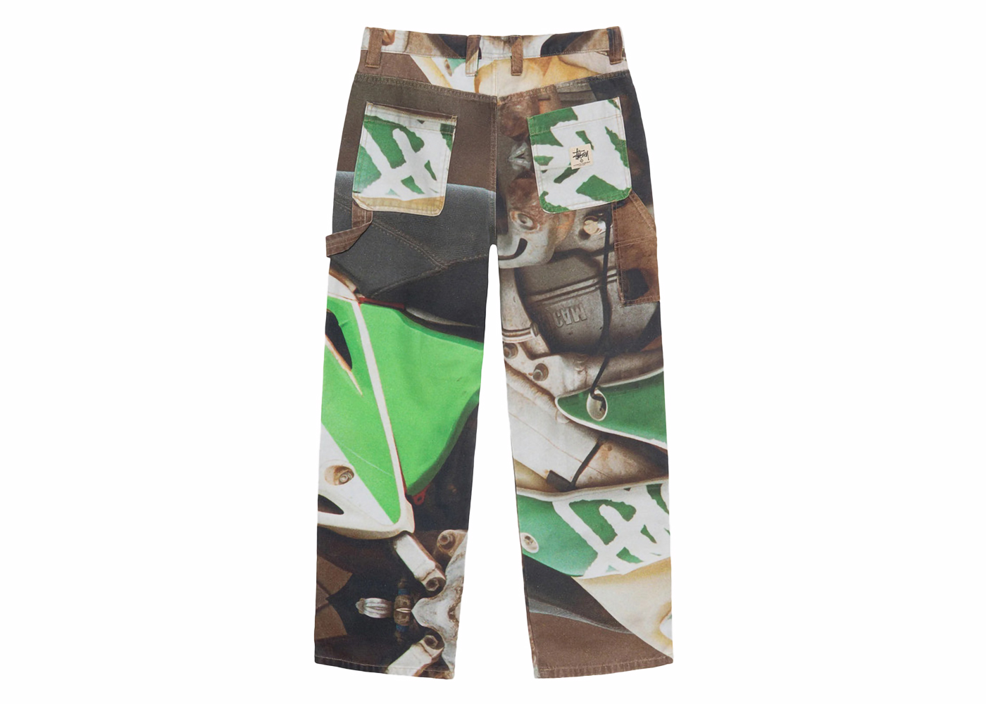 Stussy Canvas Work Pant Baja Print Men's - SS24 - US