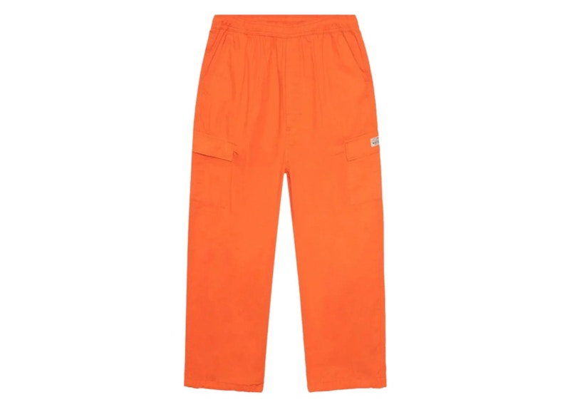 Stussy Canvas Work Pant Orange Men's - SS24 - US