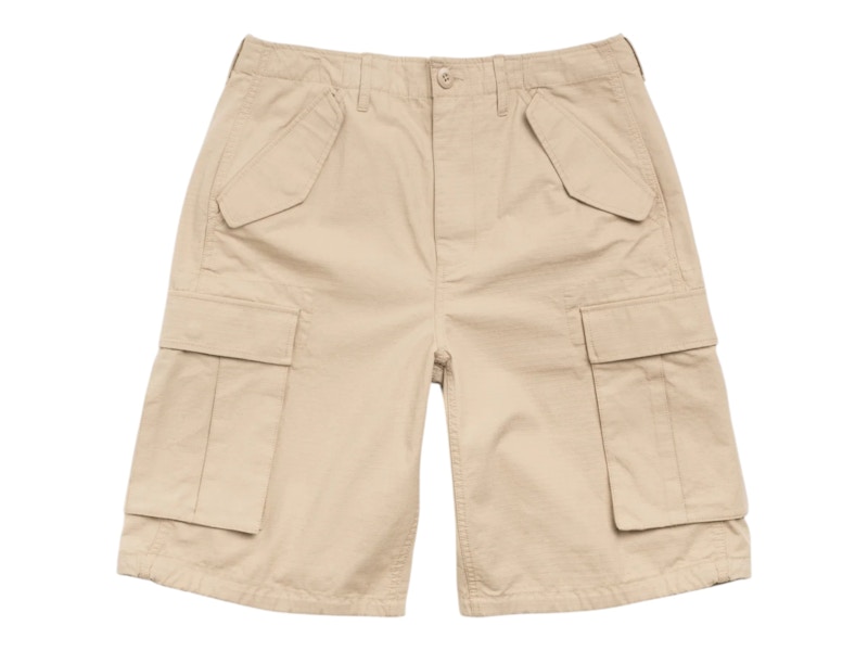 Stussy Cargo Ripstop Short Khaki