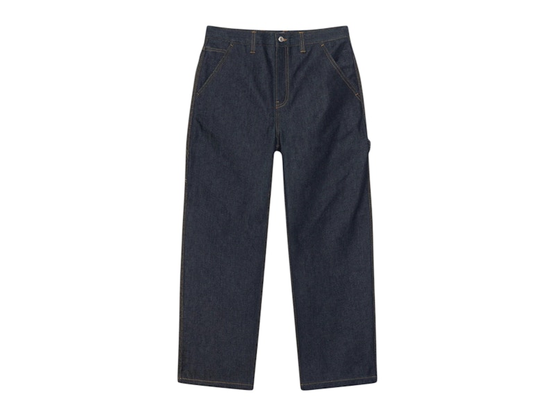 パンツ STUSSY CARPENTER PANT DENIM Carpenter Pant Raw Denim – Indigo | Pants | Stüssy