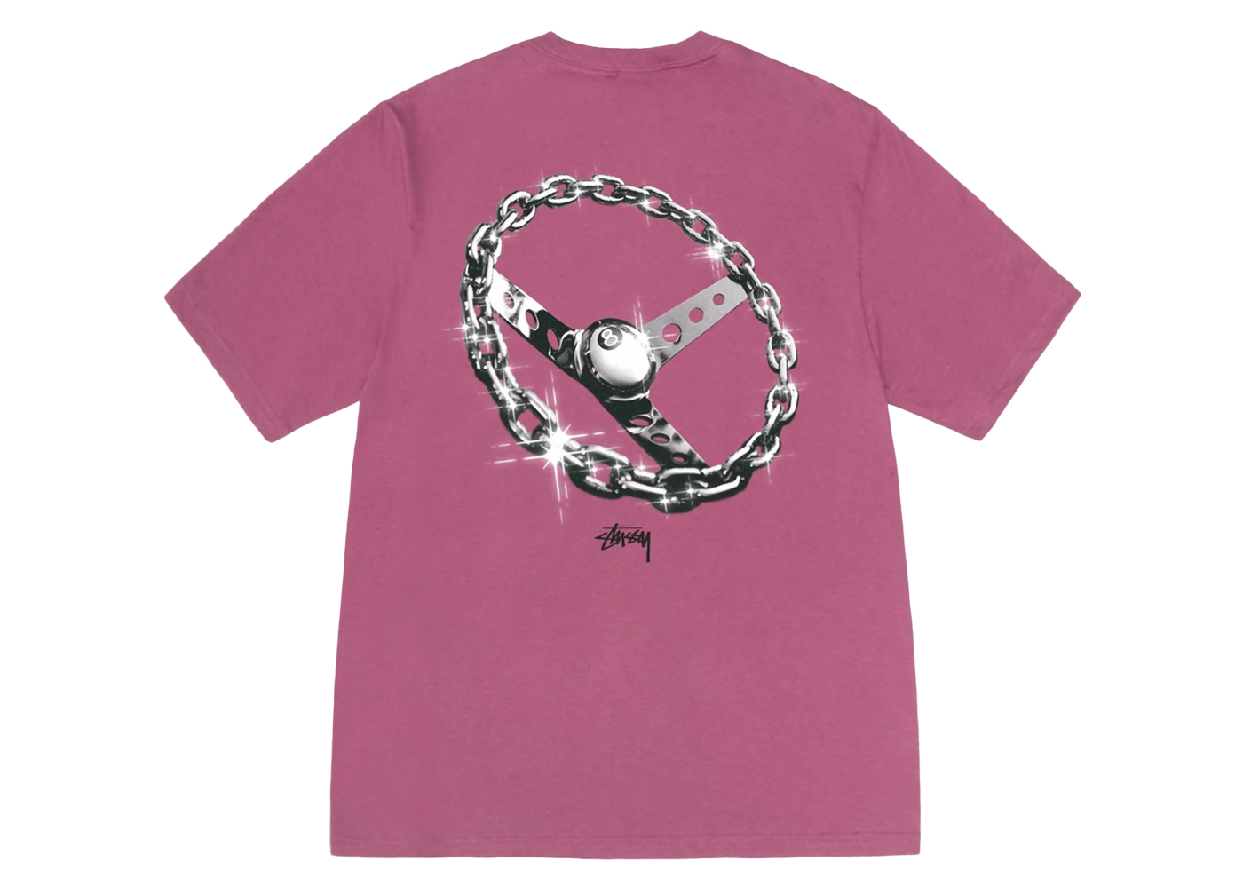 Stussy Chain-Link T-shirt Berry