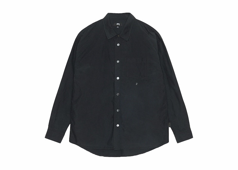 トップス STUSSY CLASSIC LS SHIRT SPRAYED トップス STUSSY CLASSIC LS SHIRT SPRAYED Stussy Classic L/S