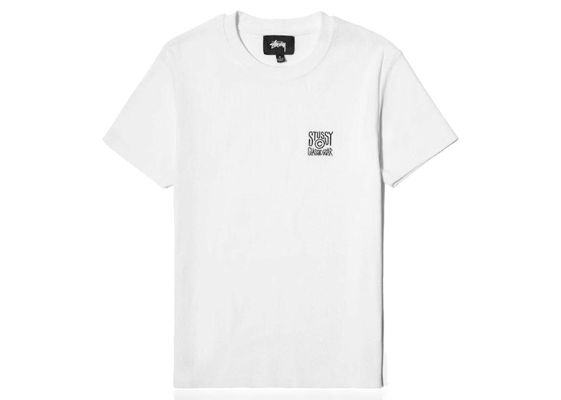 Stussy Classic Rib Tee White