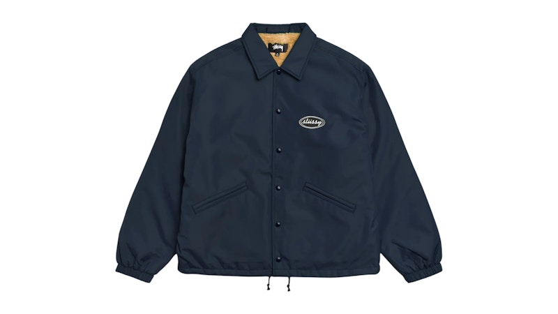 FTC コーチジャケット　Supreme STUSSY HUF Stussy Coaches Jacket Navy Men's - FW25 - US
