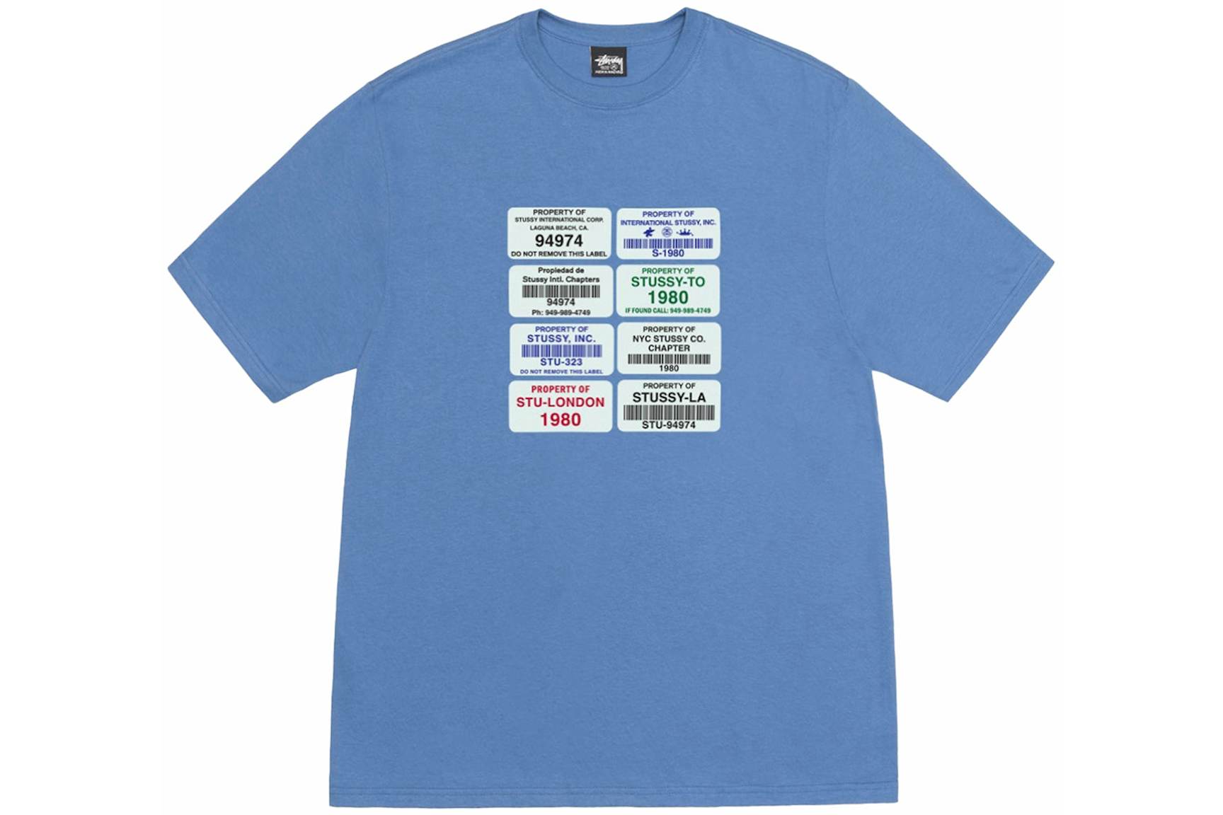 Stussy Codes Tee Pacific Men's - FW24 - US