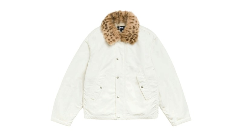 Stussy Convertible Deck Jacket Bone