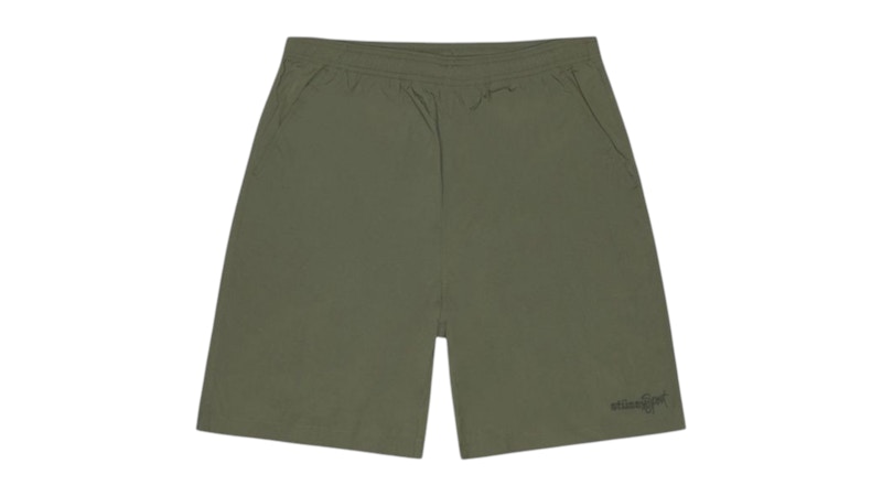 Stussy Court Short Olive Men's - SS26 - US