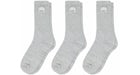 Stussy Crew Socks (3 Pack) Grey Heather