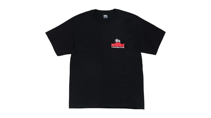 Stussy Designs Tee Schwarz