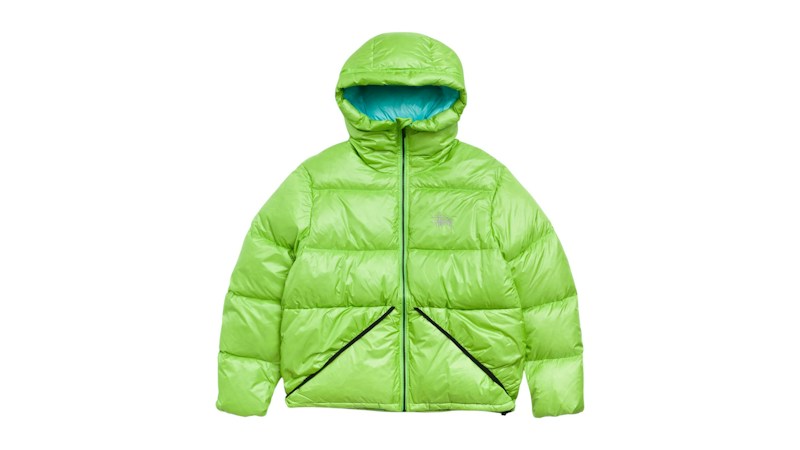 Stussy Down Micro Ripstop Parka Kiwi