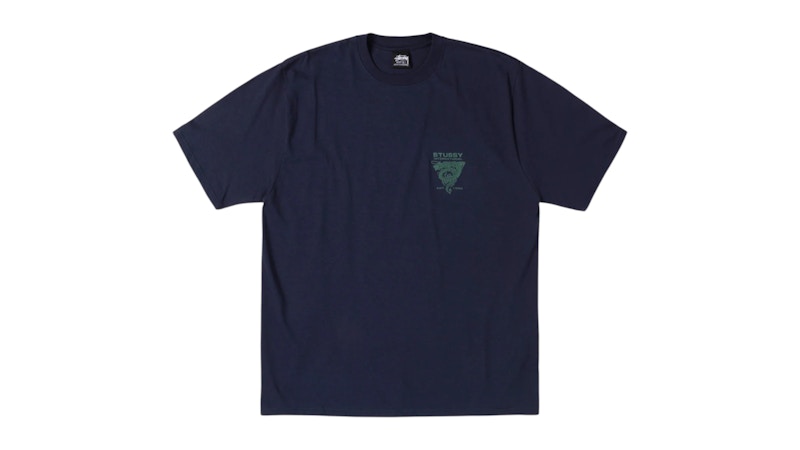 Stussy Dragon Tee Navy Men's - FW25 - US