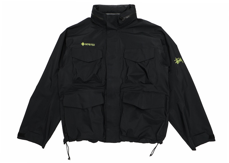 Stussy GORE-TEX M65 Jacket Black Men's - SS24 - US