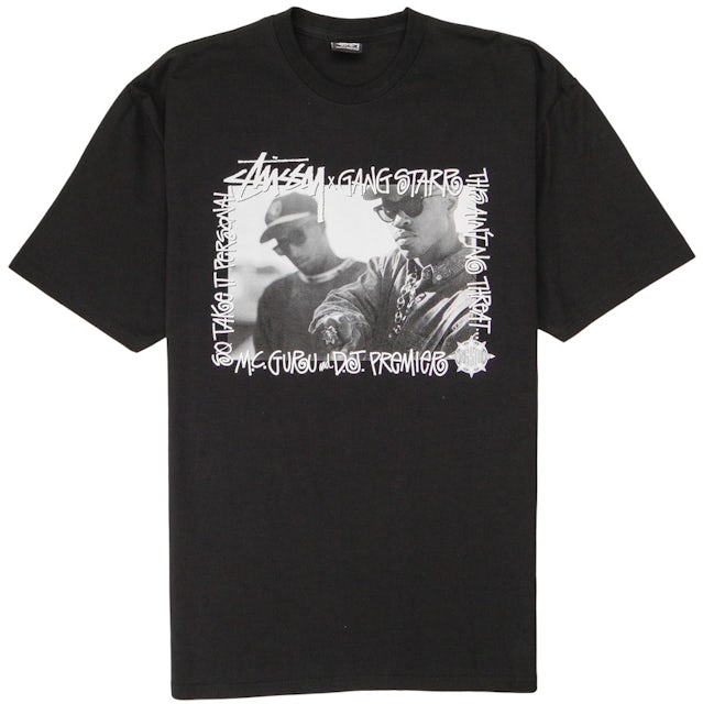Stussy Gang Starr Take It Personal Tee Black Men\'s - SS23 - US | Sport-T-Shirts