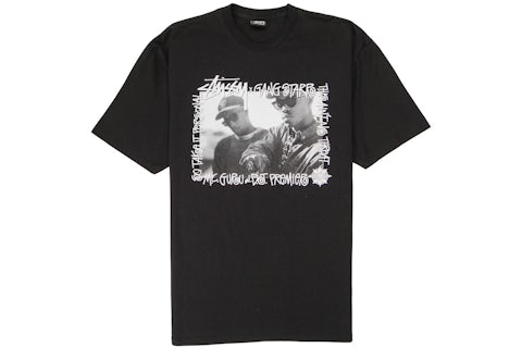 Stussy Gang Starr Take It Personal Tee Black Men's SS23 US