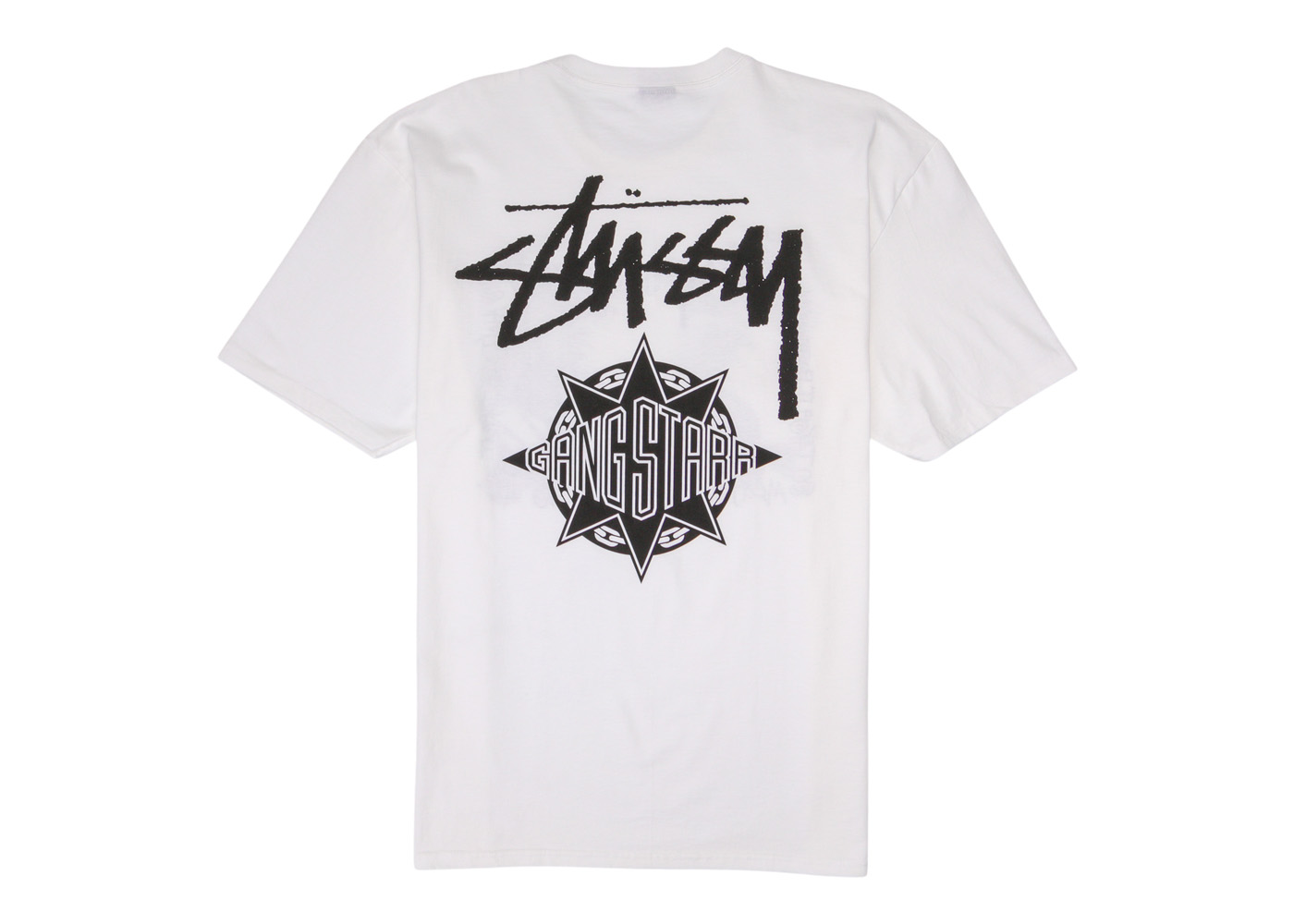 Stussy Gang Starr Take It Personal Tee White Men's - SS23 - US