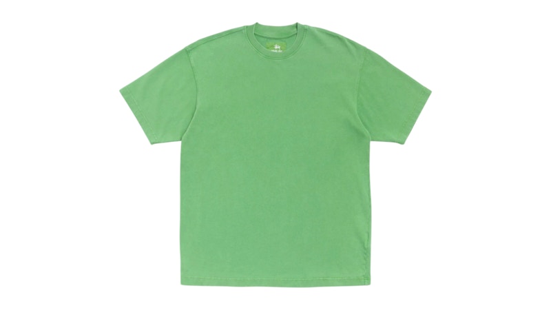 Stussy Garment Dyed S/S Tee Washed Pine - SS26 - JP