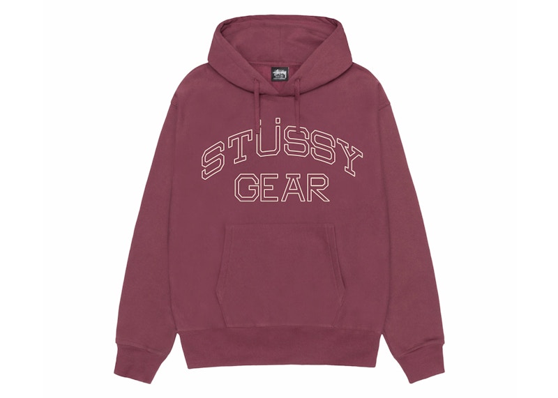 ★24FW 大人気★STUSSY GEAR HOODIE Stussy: Tough Gear Hoodie - Ash Heather – arts - rec