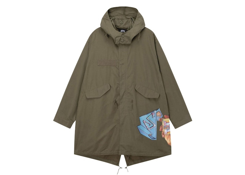 Stussy Goldie Fishtail Parka 