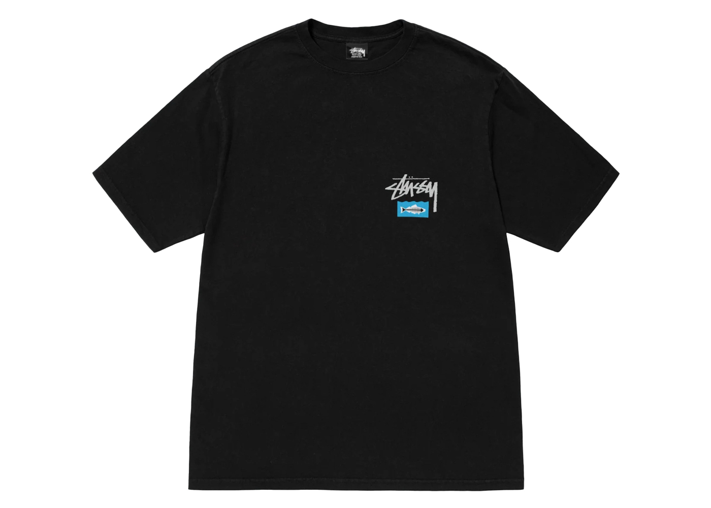 Stussy Heal The Bay Pigment Dyed Summit To Sea Tee Black メンズ ...