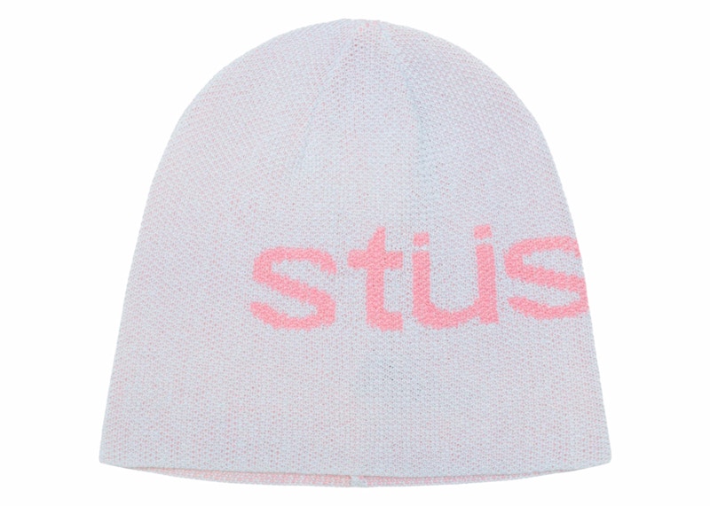 Stussy Helvetica UV Skullcap White Men's - SS24 - US