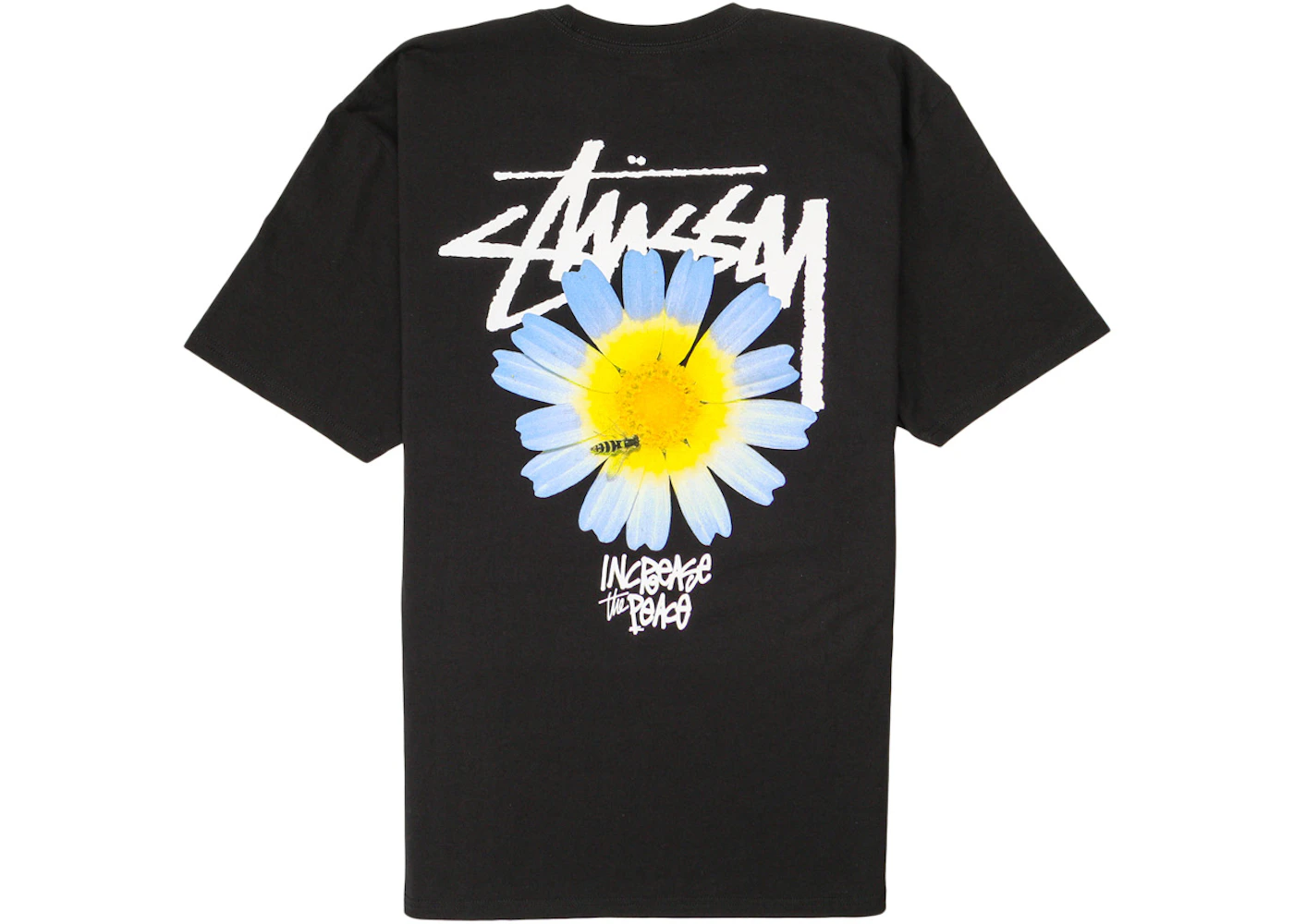 Stussy ITP Flower Tee Black Men's GB - Main Image