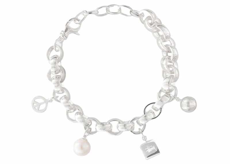 25,078円Stussy Jewelry Charm Bracelet \