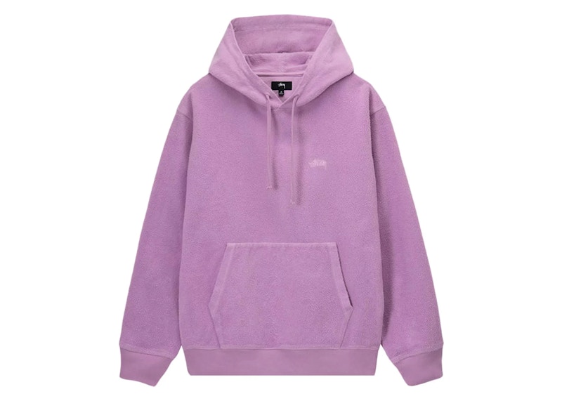 Pink hoodie stussy hotsell