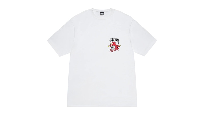 ★25SS 大人気★STUSSY JOKER TEE Stussy Joker Tee White Men's - SS25 - US