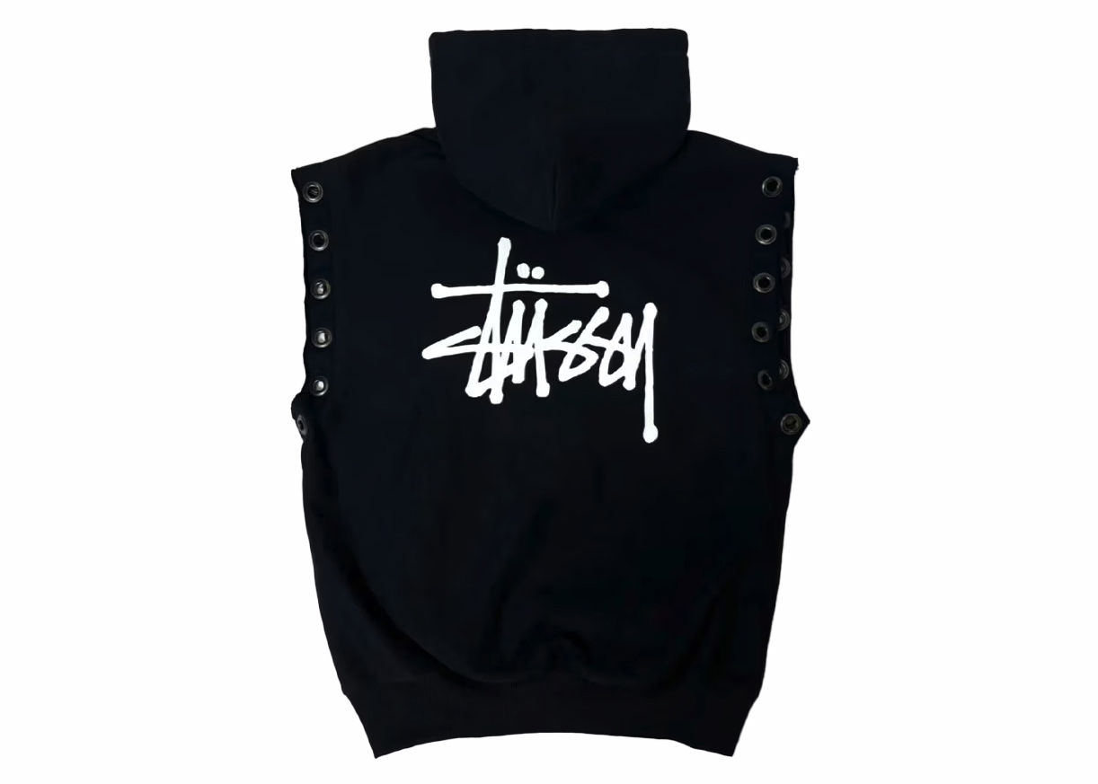 Stussy Junya Watanabe Hooded Vest Black