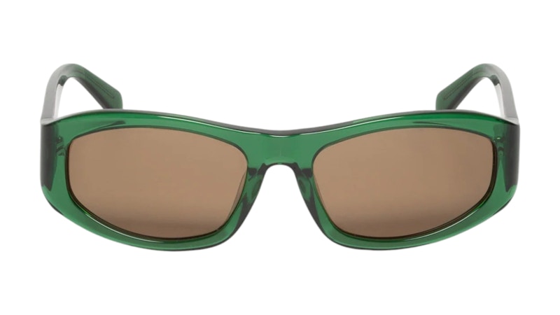 Stussy Landon Sunglasses Emerald/Brown Lens Men's - FW25 - US