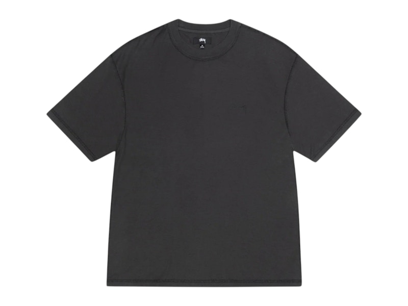 Pre-owned Stussy Men's  Lazy Tee Shirt In Vintage Black