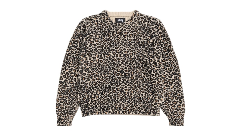 Stussy Leopard Sweater Leopard