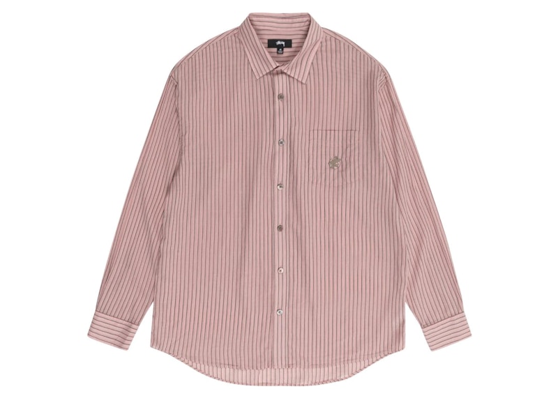Stussy Light Weight Classic Shirt Brick Men