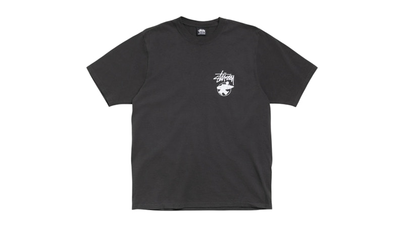 STUSSY S64 PIGMENT DYED TEE BLACK Mサイズ Stussy Basic Pigment Dyed Tee Black Men's - US