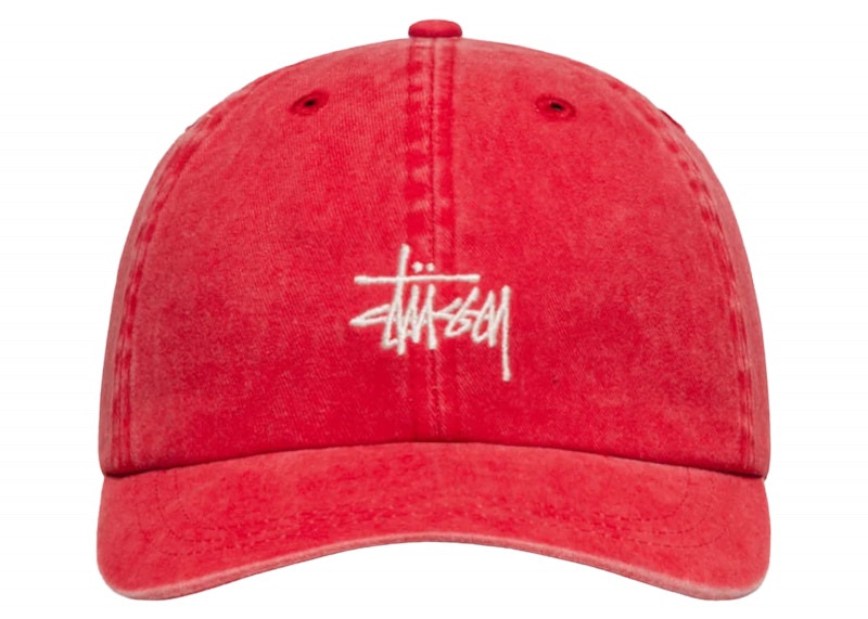 Stussy Low Pro Basic Washed Strapback Chile Men's - SS24 - US