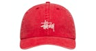 Stussy Low Pro Basic Washed Strapback Chile
