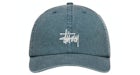 Stussy Low Pro Basic Washed Strapback Lagoon