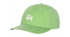 Stussy Low Profile Basic Washed Strapback Brocolli