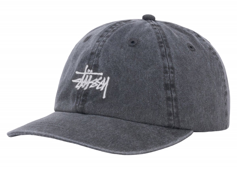 Stüssy Low Profile Basic Lavato Strapback Antracite