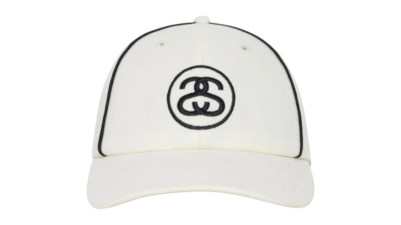 大人気新品  Piping Contrast Profile Low Stussy Snapback Men's Bone 帽子
